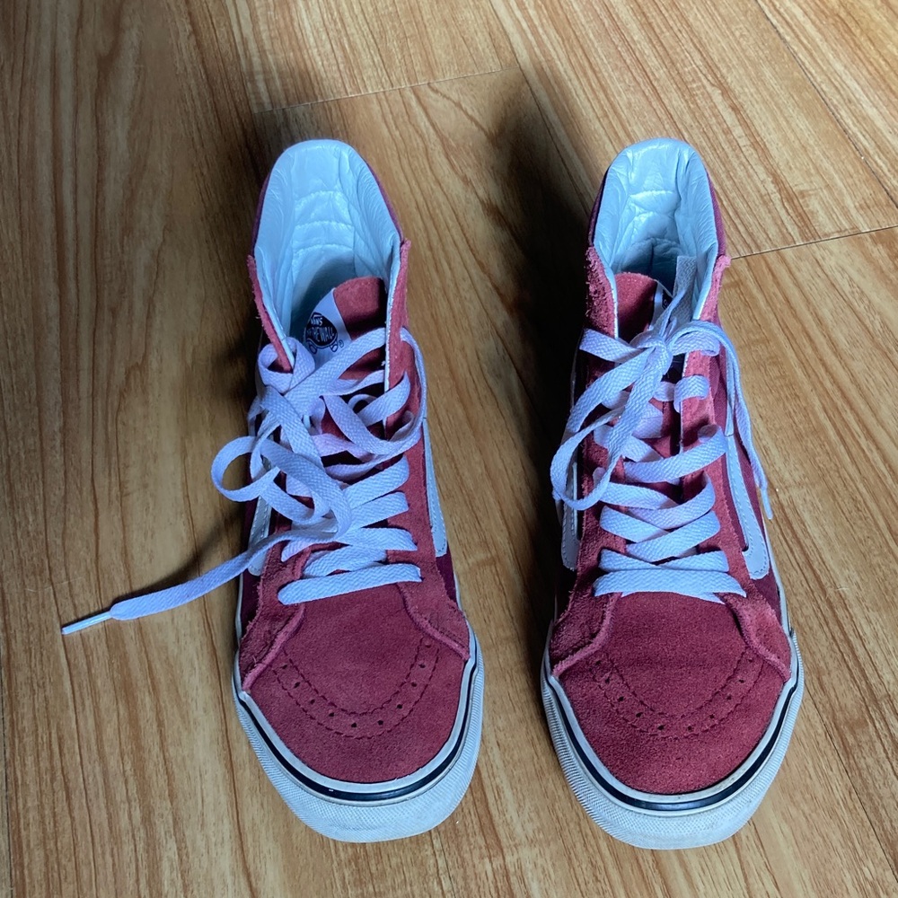 Vans suede and canvas Sk8- Hi high top Sneakers